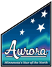 Aurora Public Library, MN Logo
